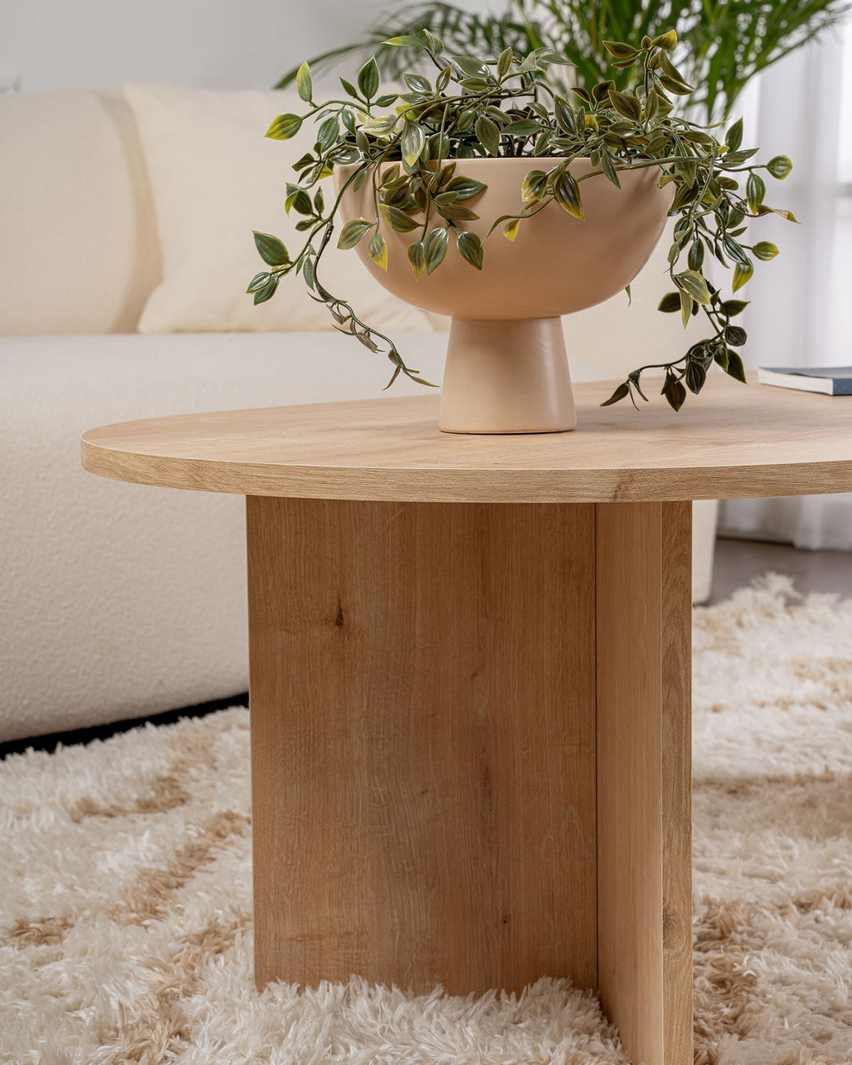 Mesa de centro ovalada Arline