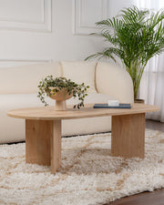 Mesa de centro ovalada Arline