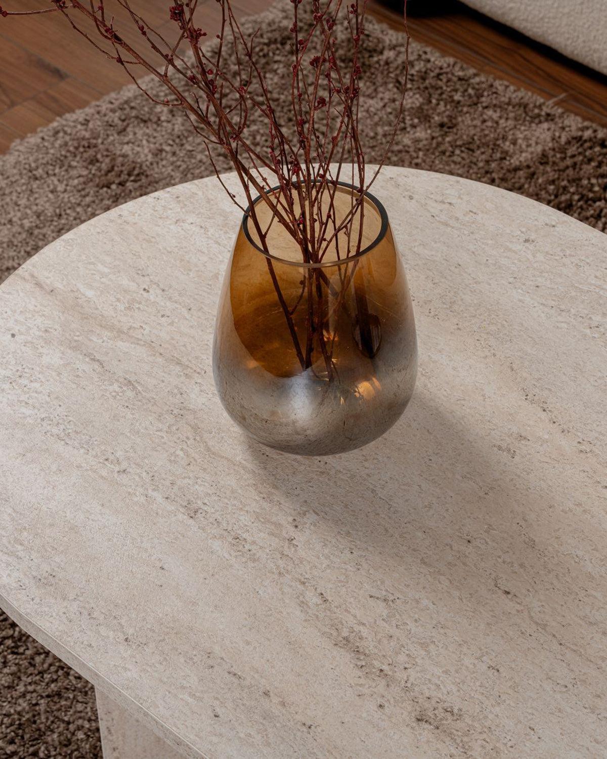 Mesa de centro ovalada Arline