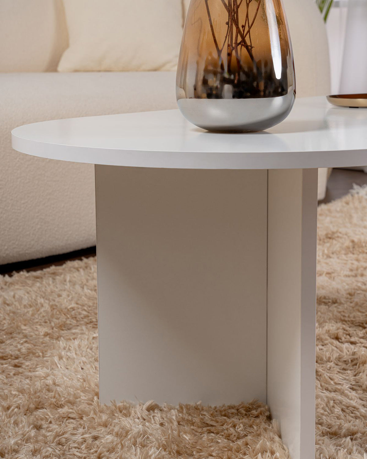 Mesa de centro ovalada Arline