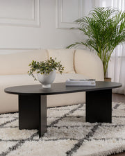 Mesa de centro ovalada Arline