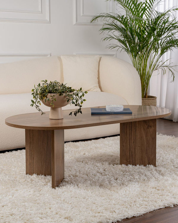 Mesa de centro ovalada Arline