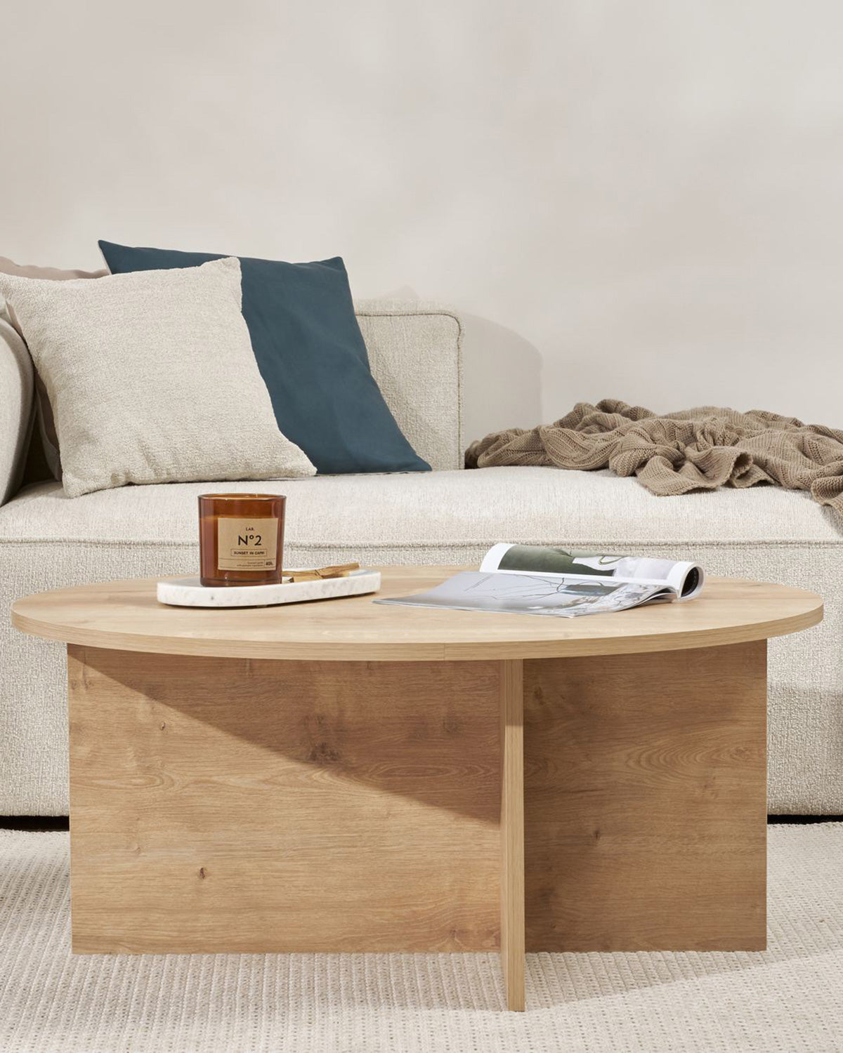 Mesa de centro redonda Cindy