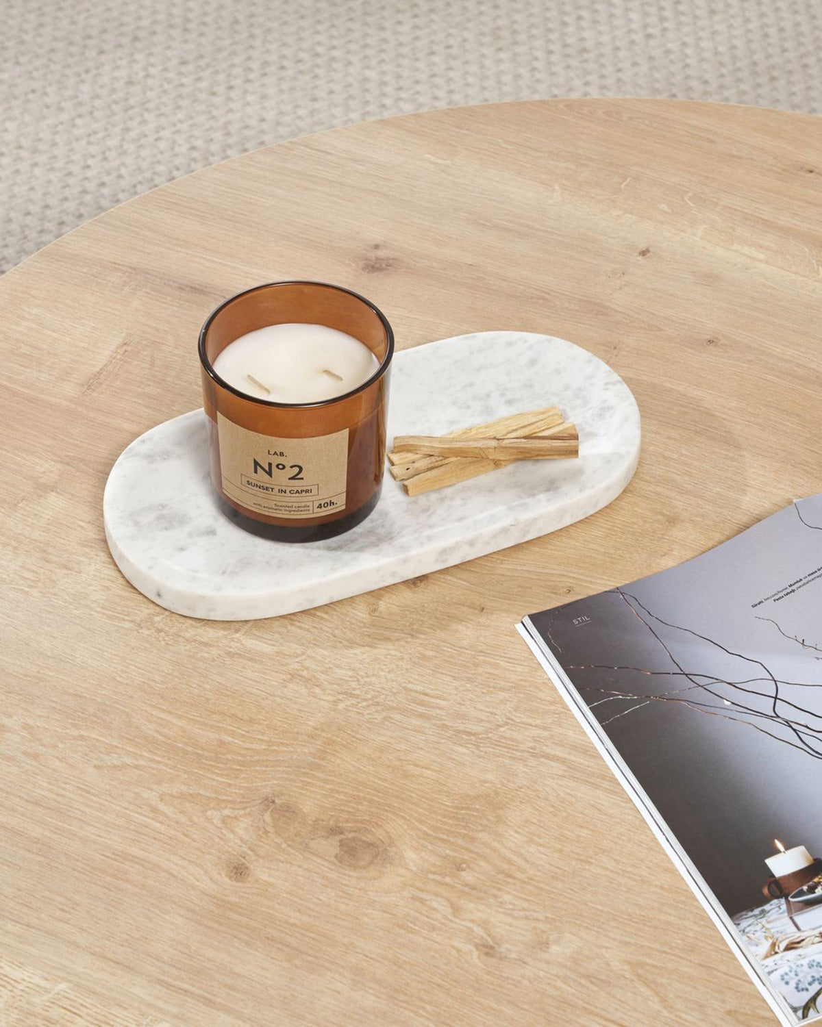 Mesa de centro redonda Cindy