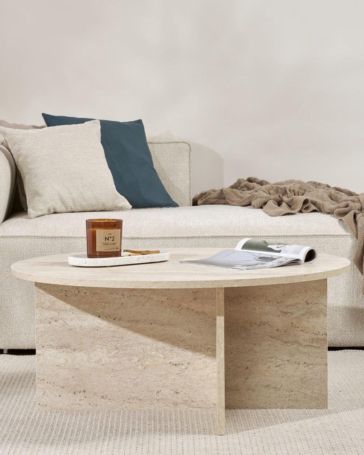 Mesa de centro redonda Cindy