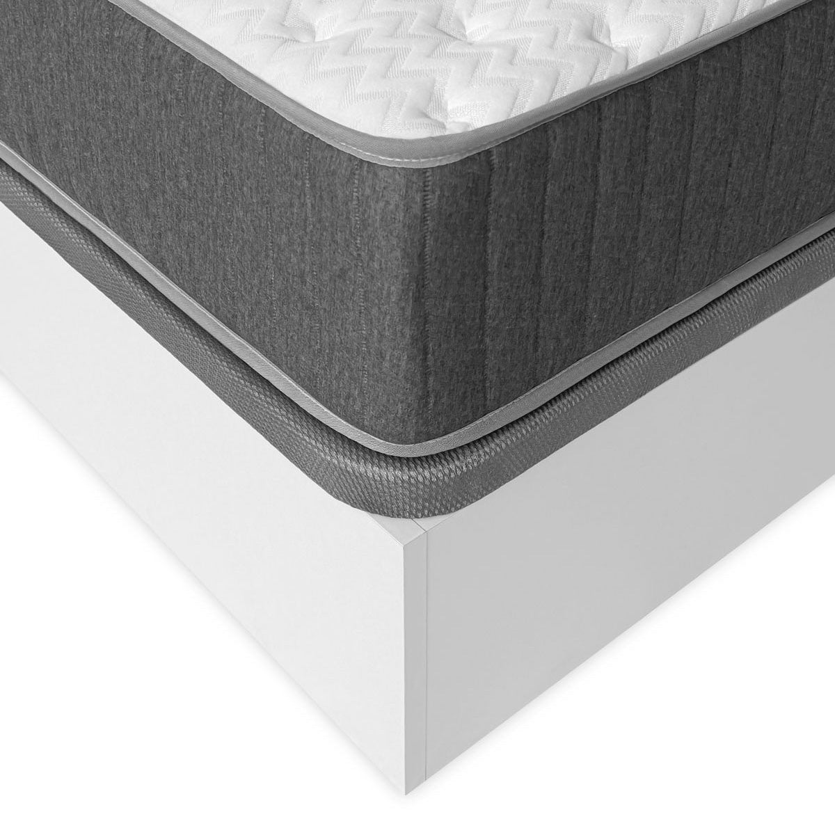 Pack ahorro matrimonio Canapé abatible Nest con Colchón viscoelástico y muelles Aurea, 27cm de Grosor, 135 x 190 cm