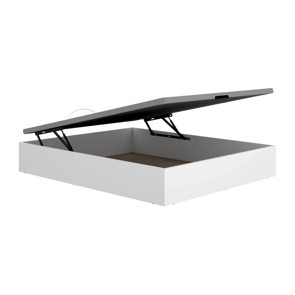 Pack ahorro matrimonio Canapé abatible Nest con Colchón viscoelástico y muelles Aurea, 27cm de Grosor, 135 x 190 cm