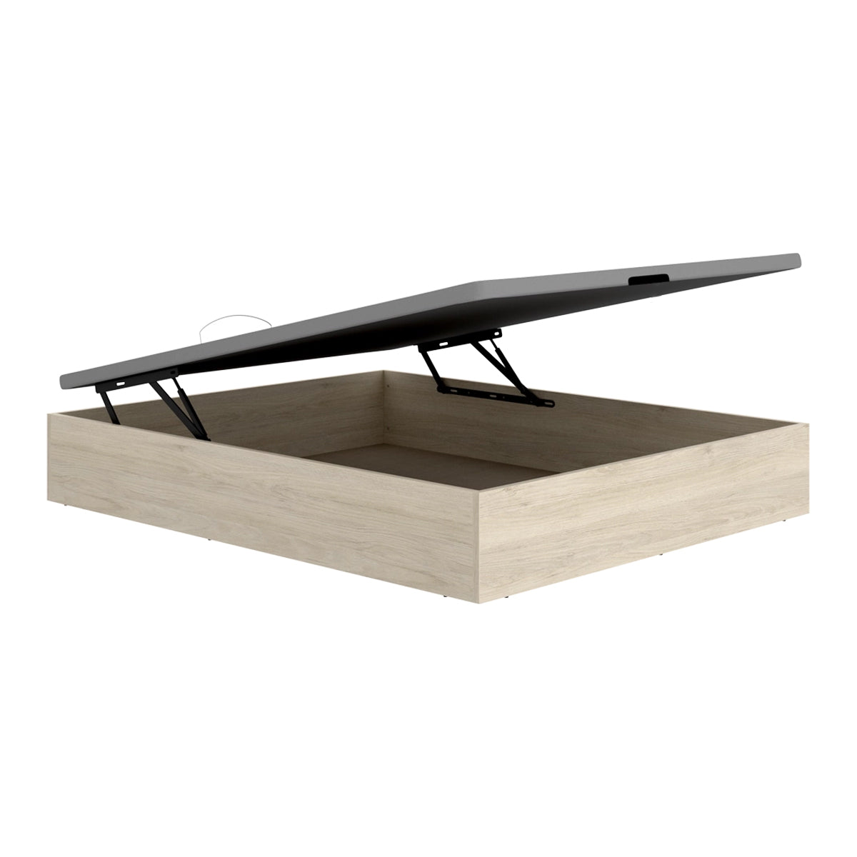 Pack ahorro matrimonio Canapé abatible Nest con Colchón viscoelástico Nova Plus, 20cm de grosor, 150 x 190 cm