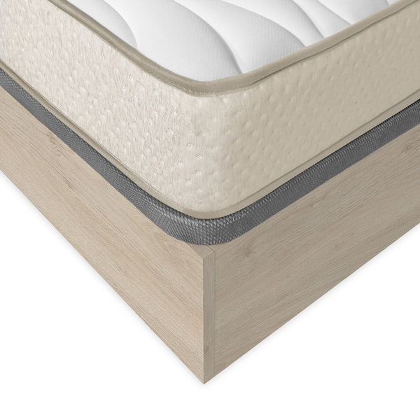Pack ahorro matrimonio Canapé abatible Nest con Colchón viscoelástico Nova Plus 135 x 190 cm