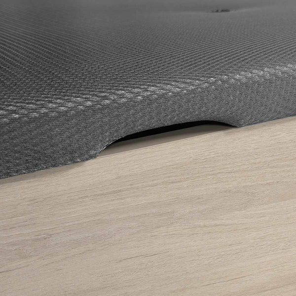 Pack ahorro matrimonio Canapé con zapatero Lan y Colchón viscoelástico y muelles Aurea 135 x 190 cm