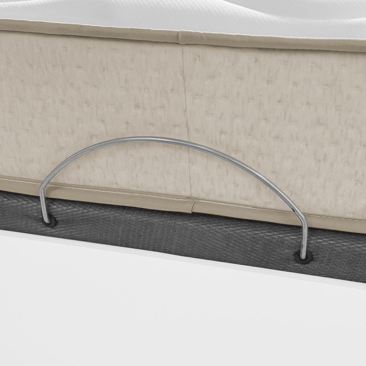 Pack ahorro matrimonio Canapé abatible Round con Colchón viscoelástico Nova Plus 135 x 190 cm