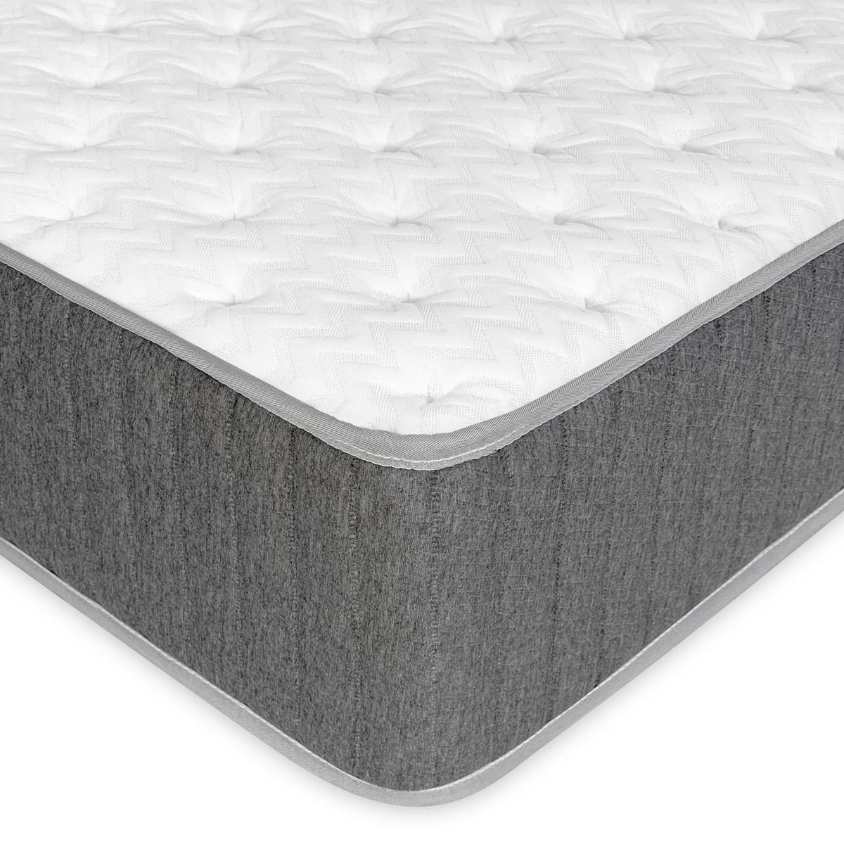 Pack ahorro matrimonio Canapé abatible Round con Colchón viscoelástico y muelles Aurea, 27cm de grosor, 150 x 190 cm