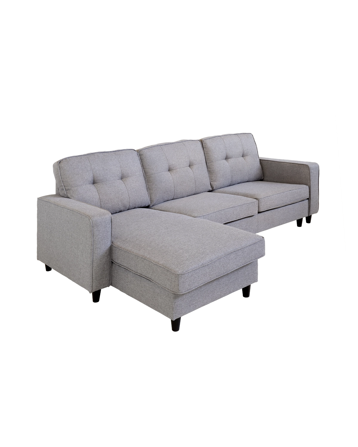 Sofá con chaise longue reversible Karla