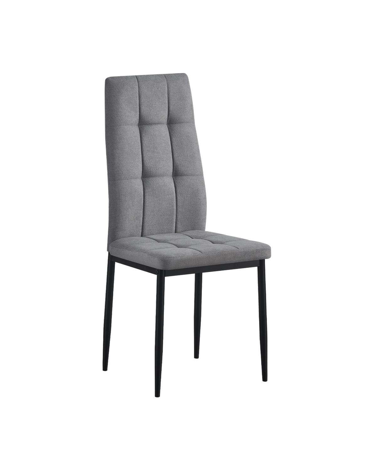 Set de 4 sillas de comedor tapizadas Leonor