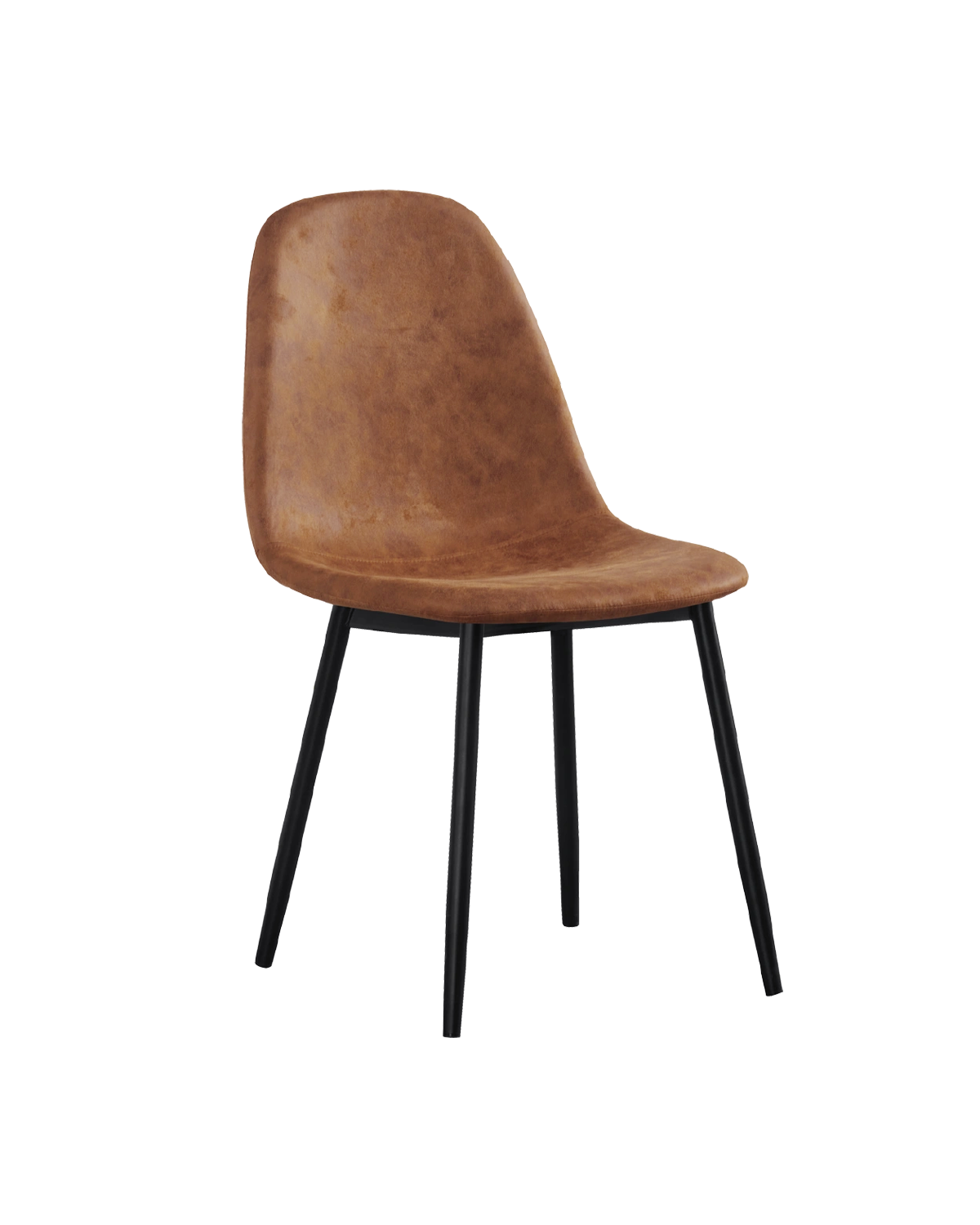 Set de 4 sillas de comedor tapizadas Deana