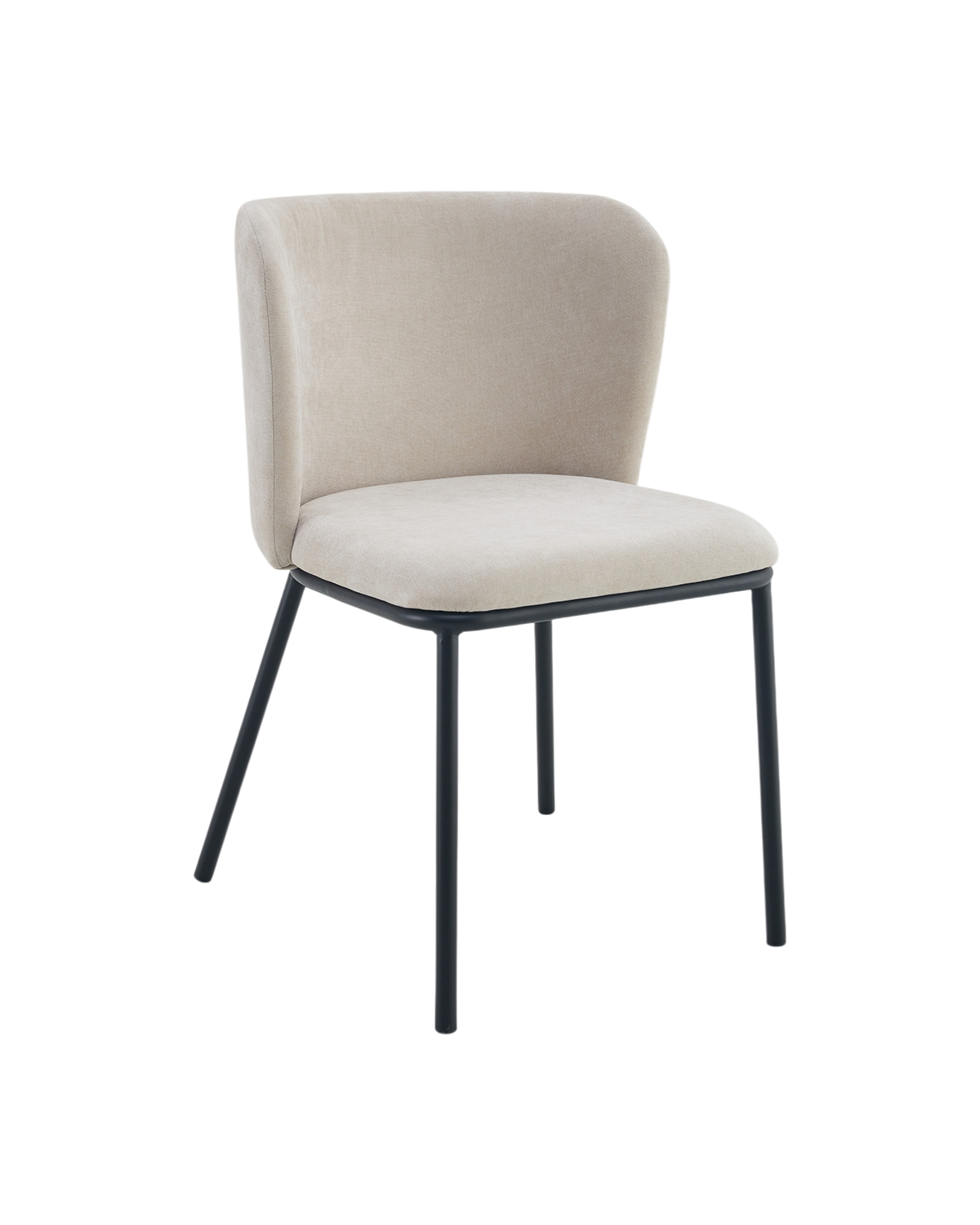 Set de 2 sillas de comedor tapizadas Glenna