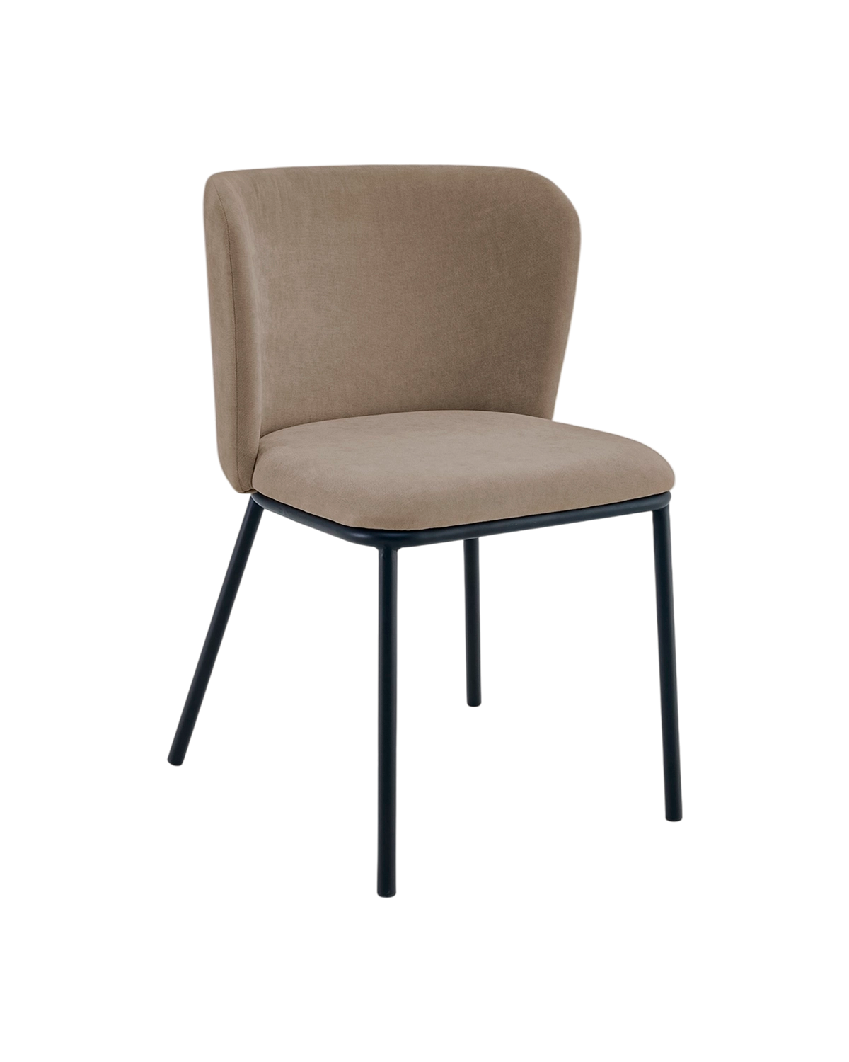 Set de 2 sillas de comedor tapizadas Glenna