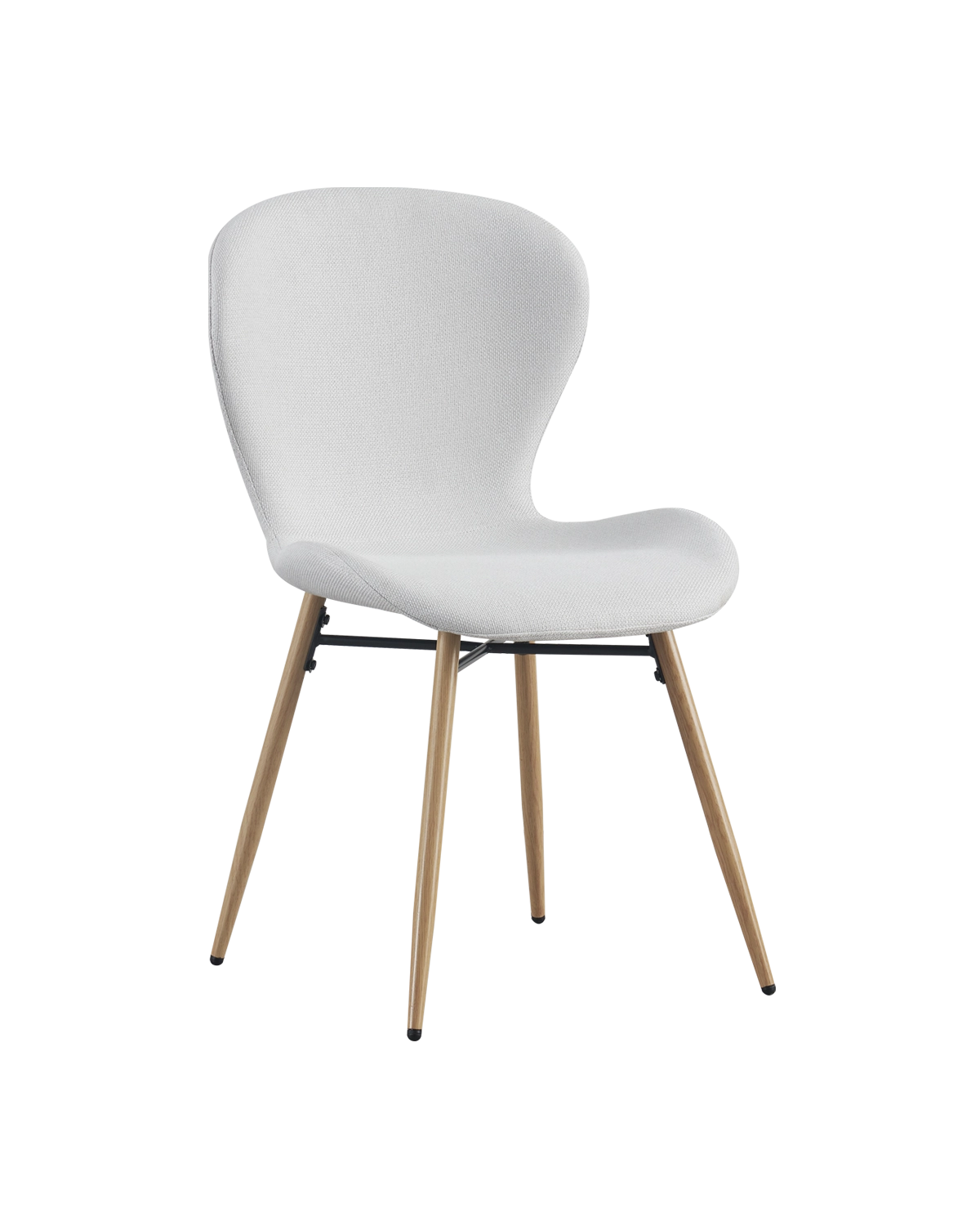 Set de 4 sillas de comedor tapizadas Helene