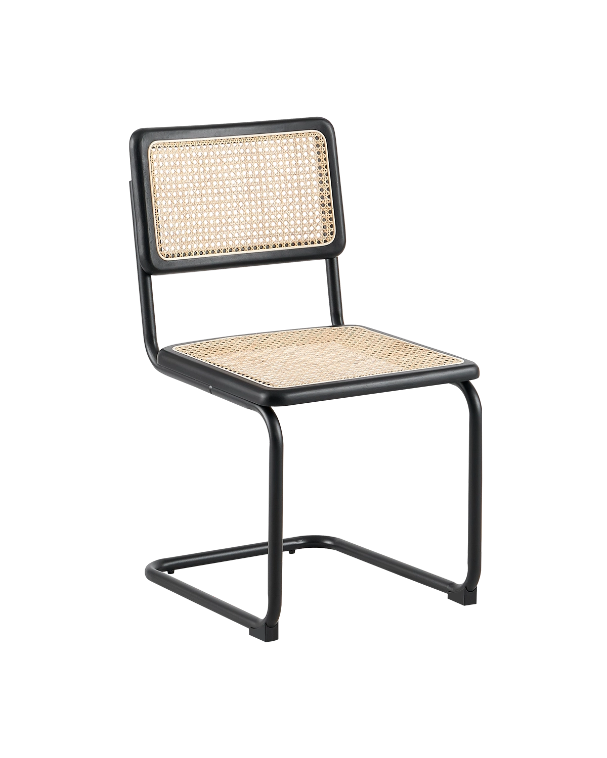 Set de 4 sillas de comedor en ratán Karyn