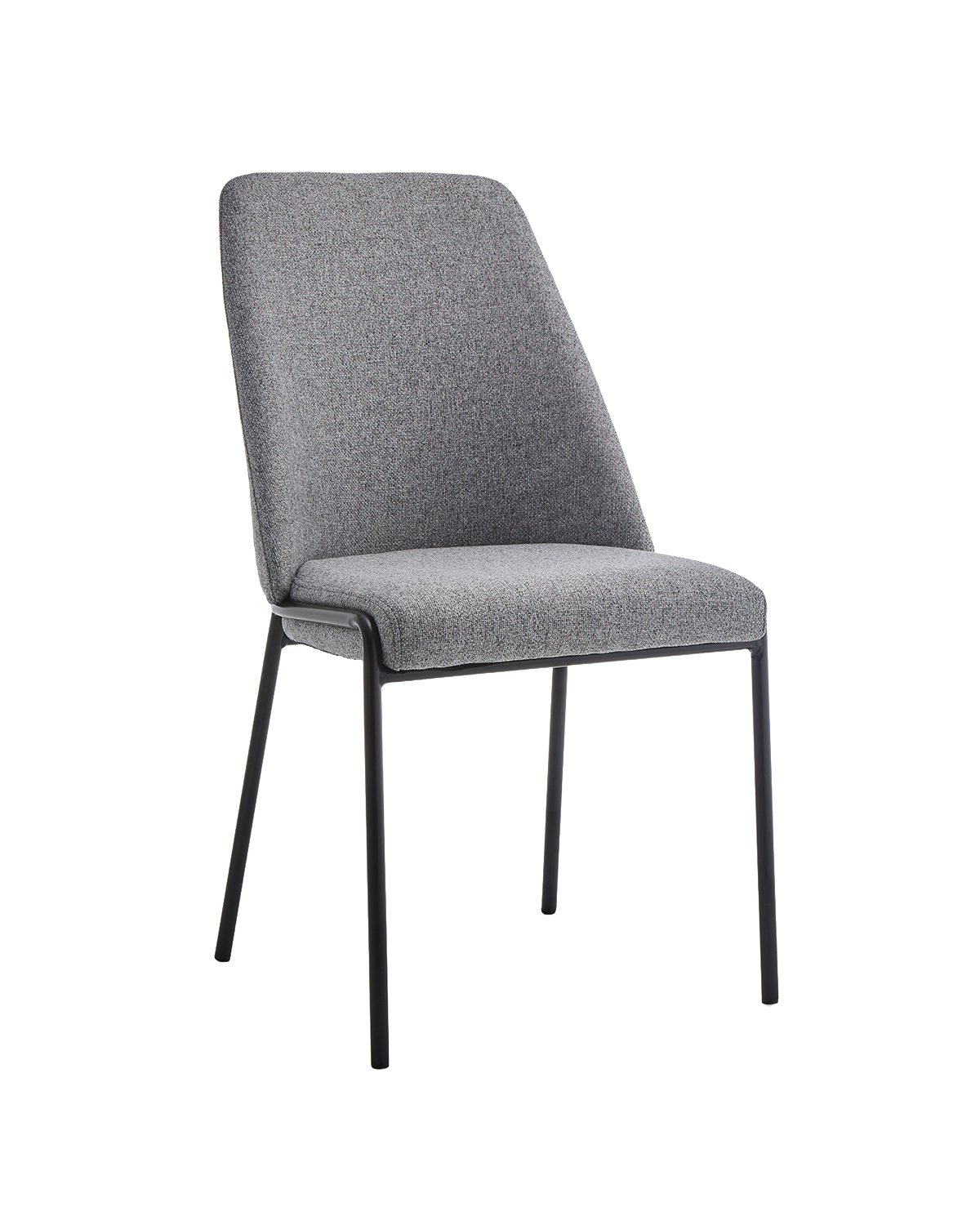 Set de 4 sillas de comedor tapizadas Leola