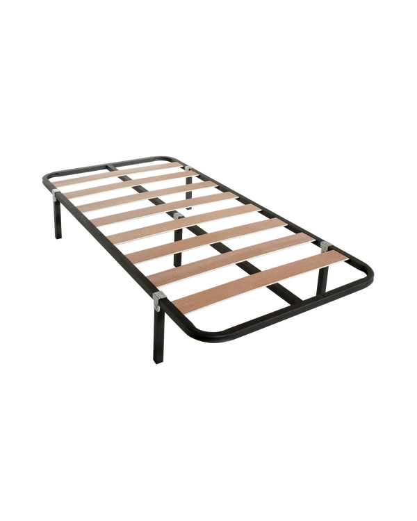 Somier lama ancha Kerry con patas 90 x 190 cm