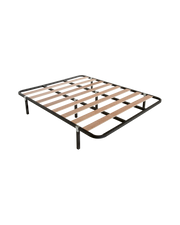 Somier lama ancha Kerry con patas 150 x 190 cm