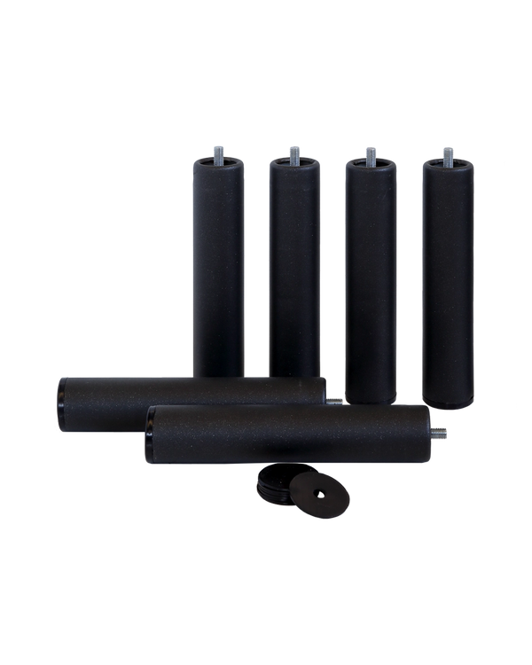 Base tapizada Dollie con patas 105 x 190 cm