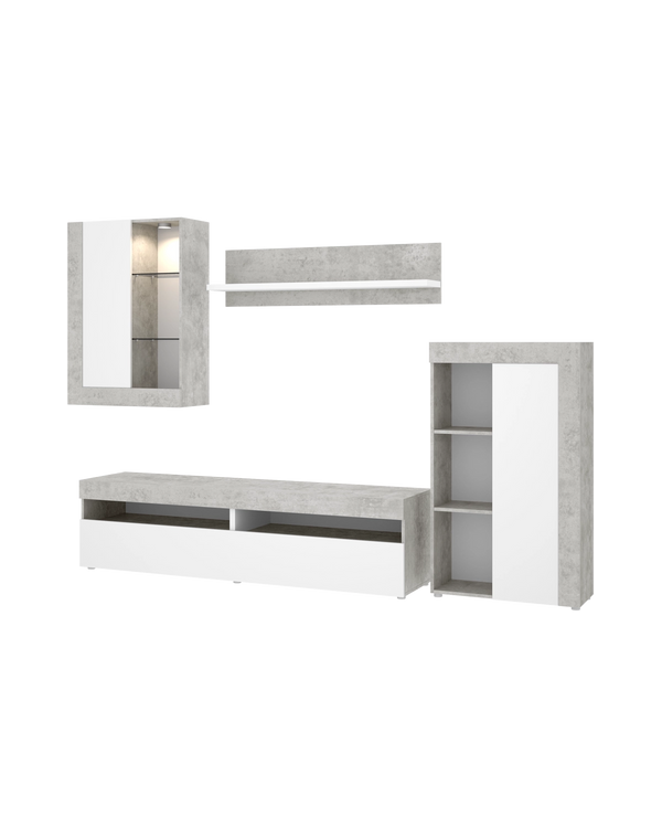 Mueble salón con luz Tokio