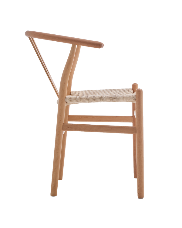 Set de 2 sillas de comedor en madera Lina