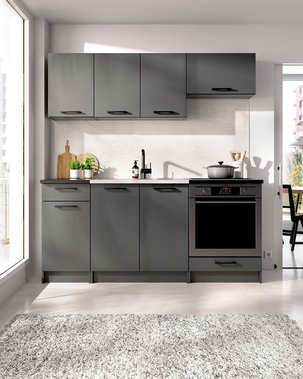 Cocina modular Kirsten con módulo de horno