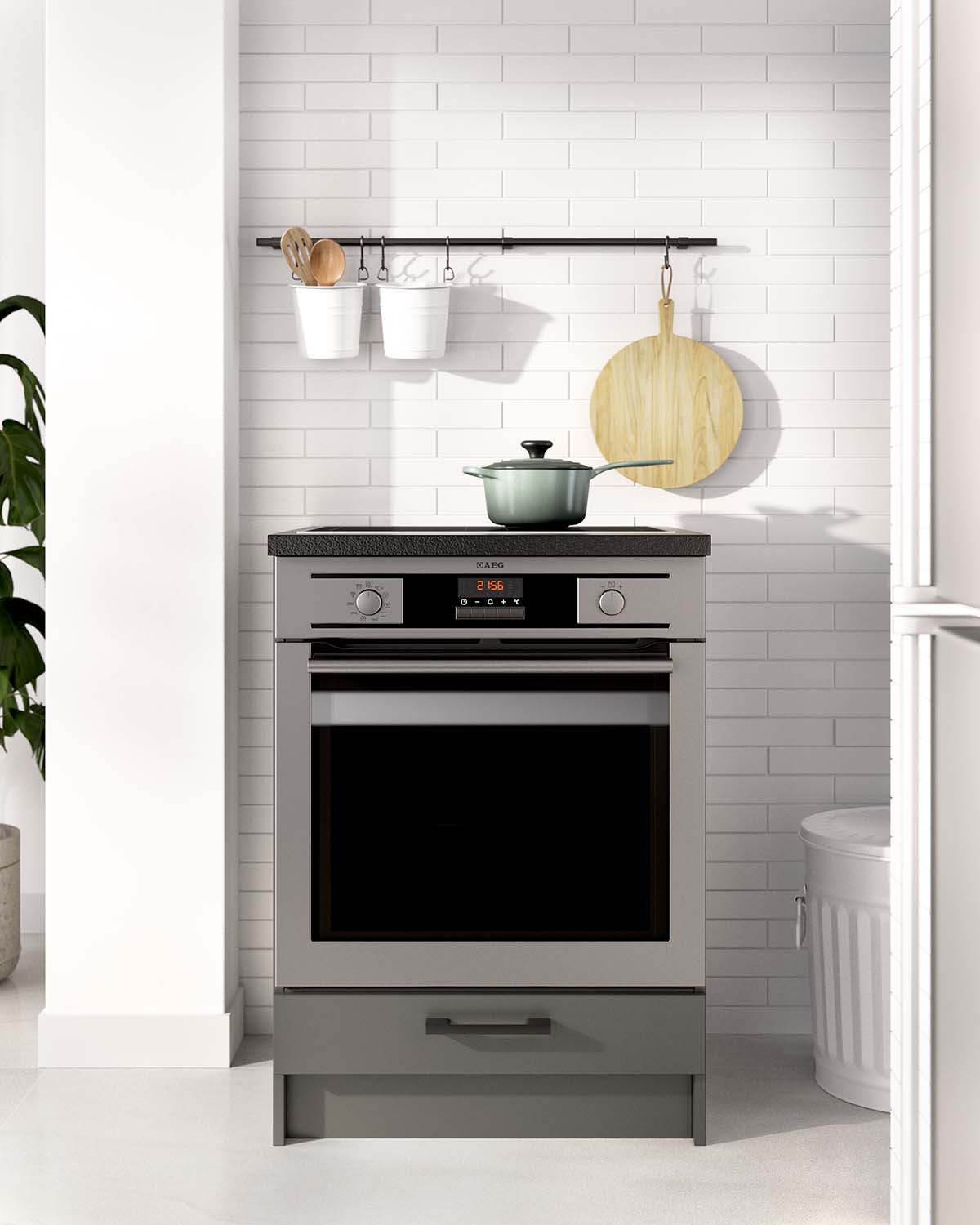 Módulo de cocina para horno Kirsten