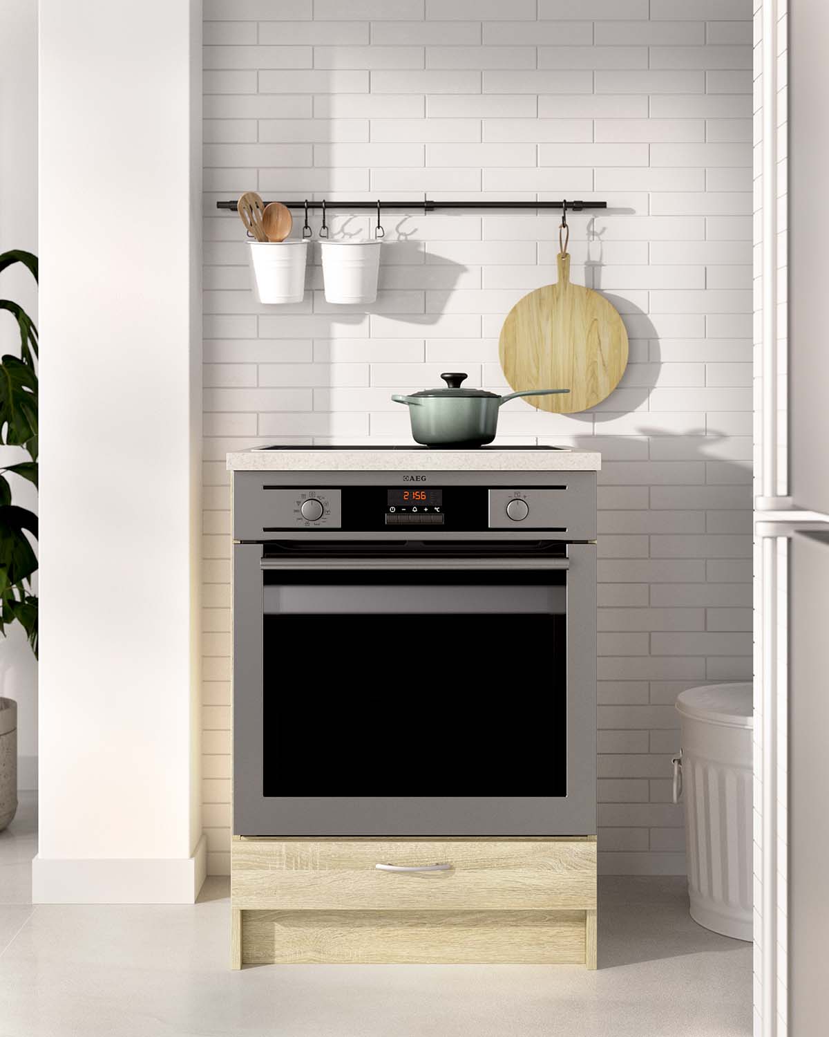 Módulo de cocina para horno Kirsten