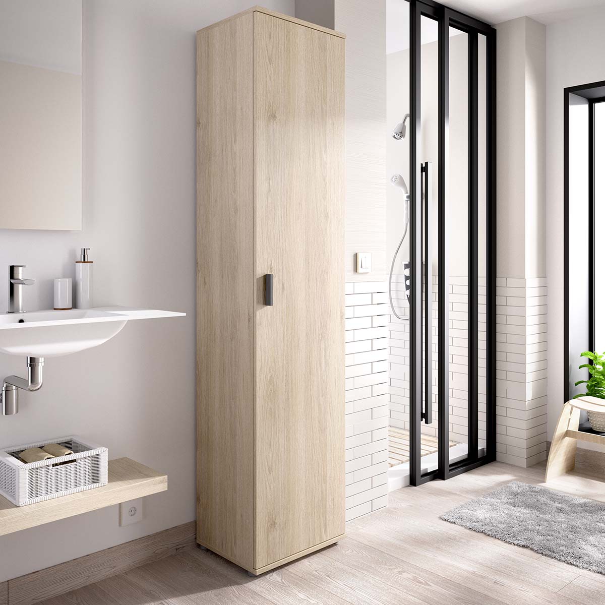 Armario multiusos de puerta batiente Fit