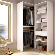 Armario vestidor rinconero con columna Suit