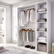 Armario vestidor regulable con columna Suit