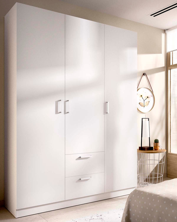 Armario de puertas batientes y cajones Maxi