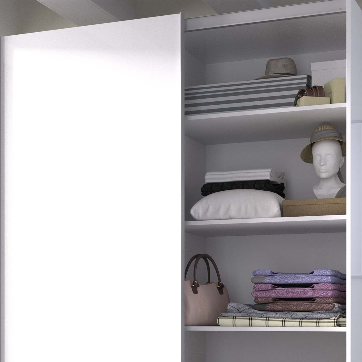 Pack estantes para armario Slide de 150 cm