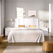 Cabecero con dos mesitas Flow