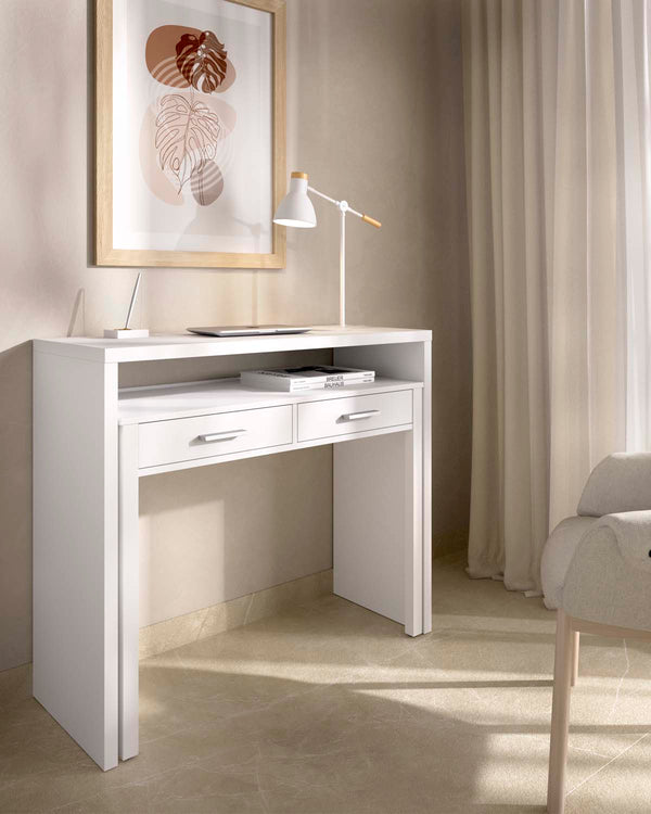 Mesa escritorio/consola extensible Seven