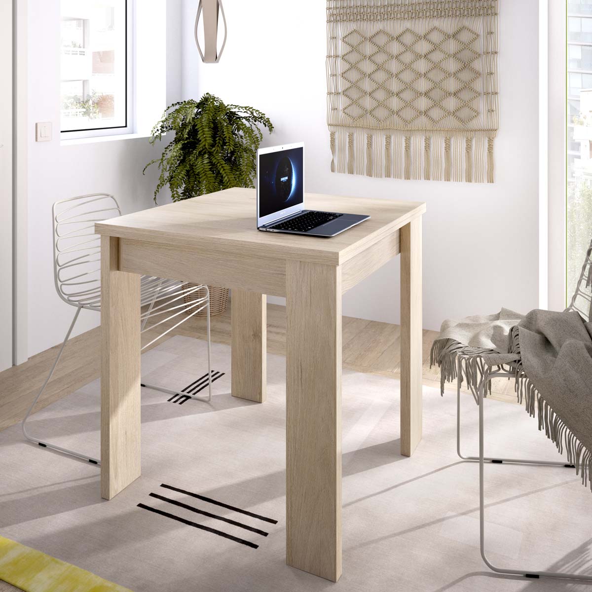 Mesa de comedor/auxiliar extensible Bok