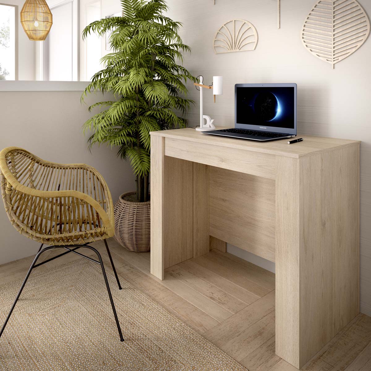 Mesa de comedor/consola extensible Kiona