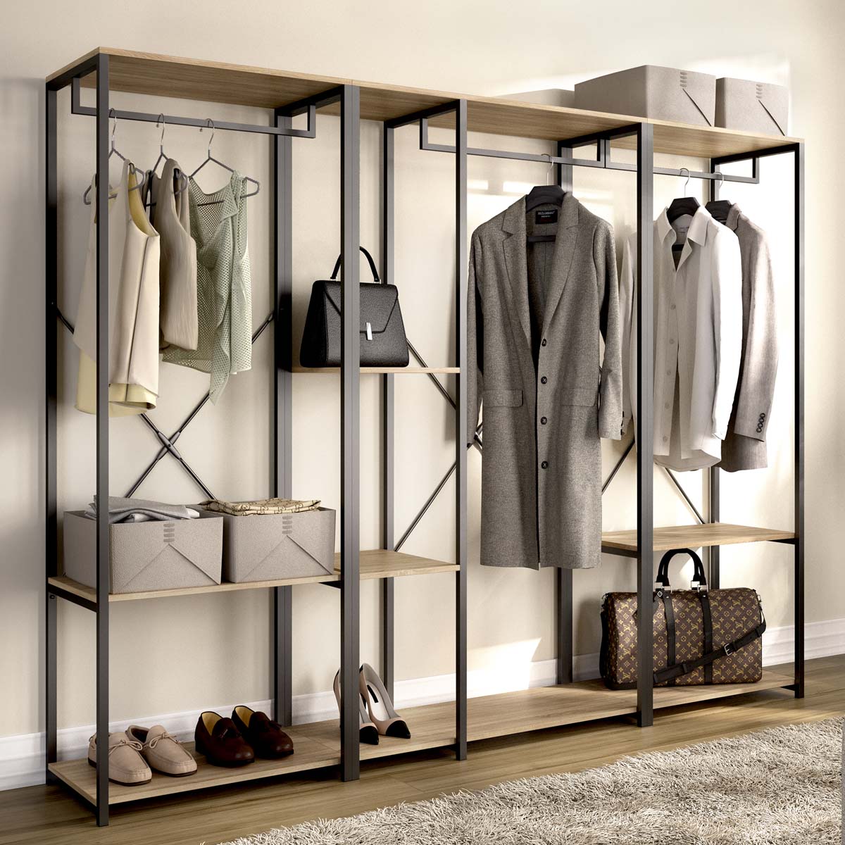 Armario vestidor Trok