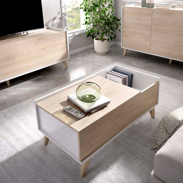 Mesa de centro elevable Ness