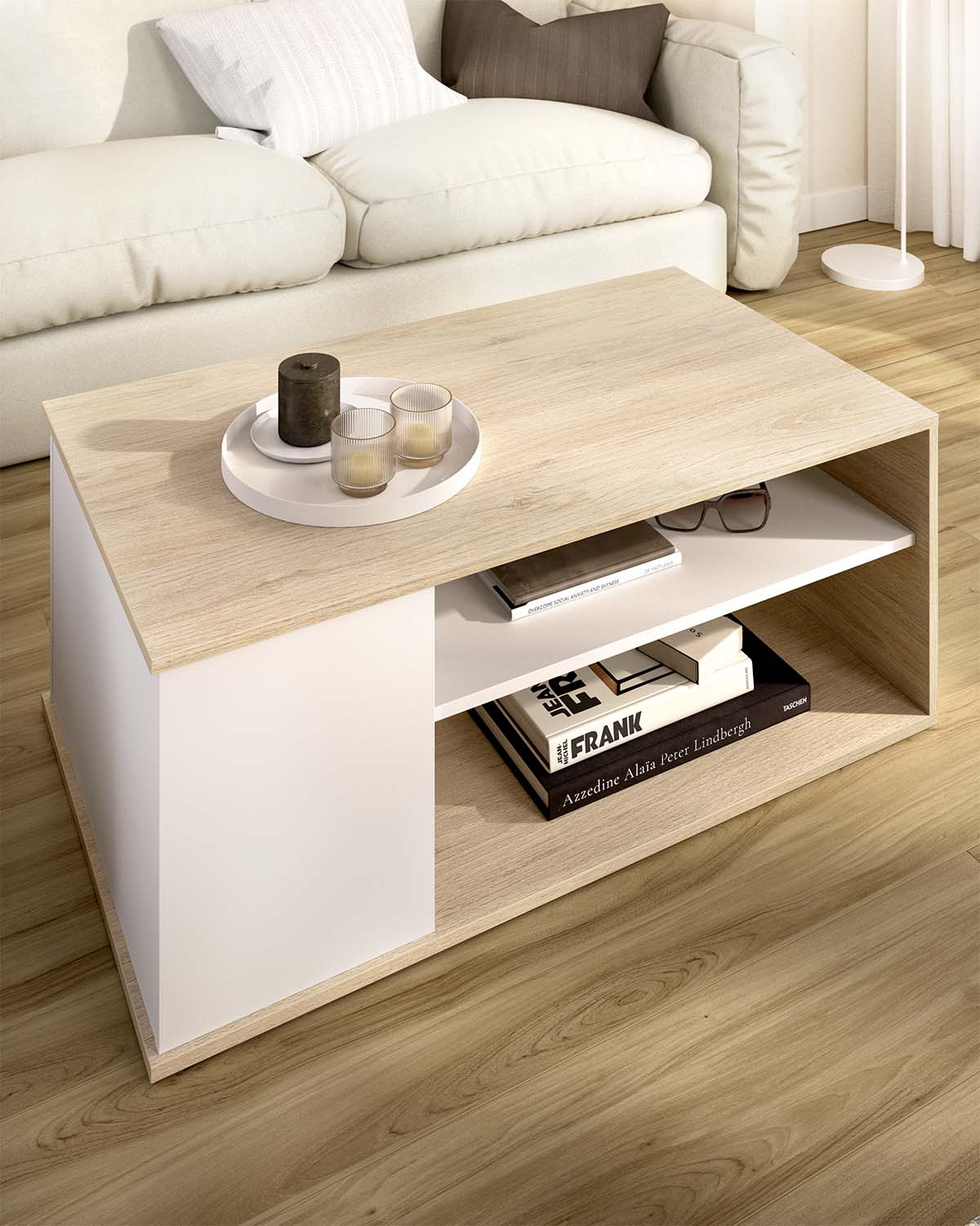 Mesa de centro elevable Bari