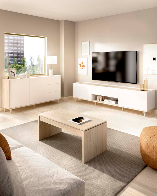 Pack ahorro comedor tres piezas Bari