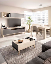 Pack ahorro salón y comedor tres piezas Bonn