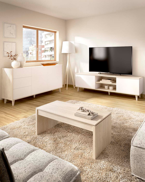 Pack ahorro comedor tres piezas Boston