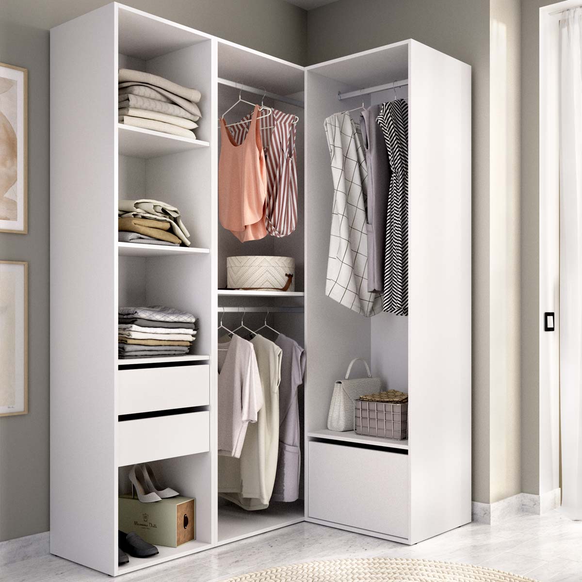 Módulo vestidor rinconero Suit