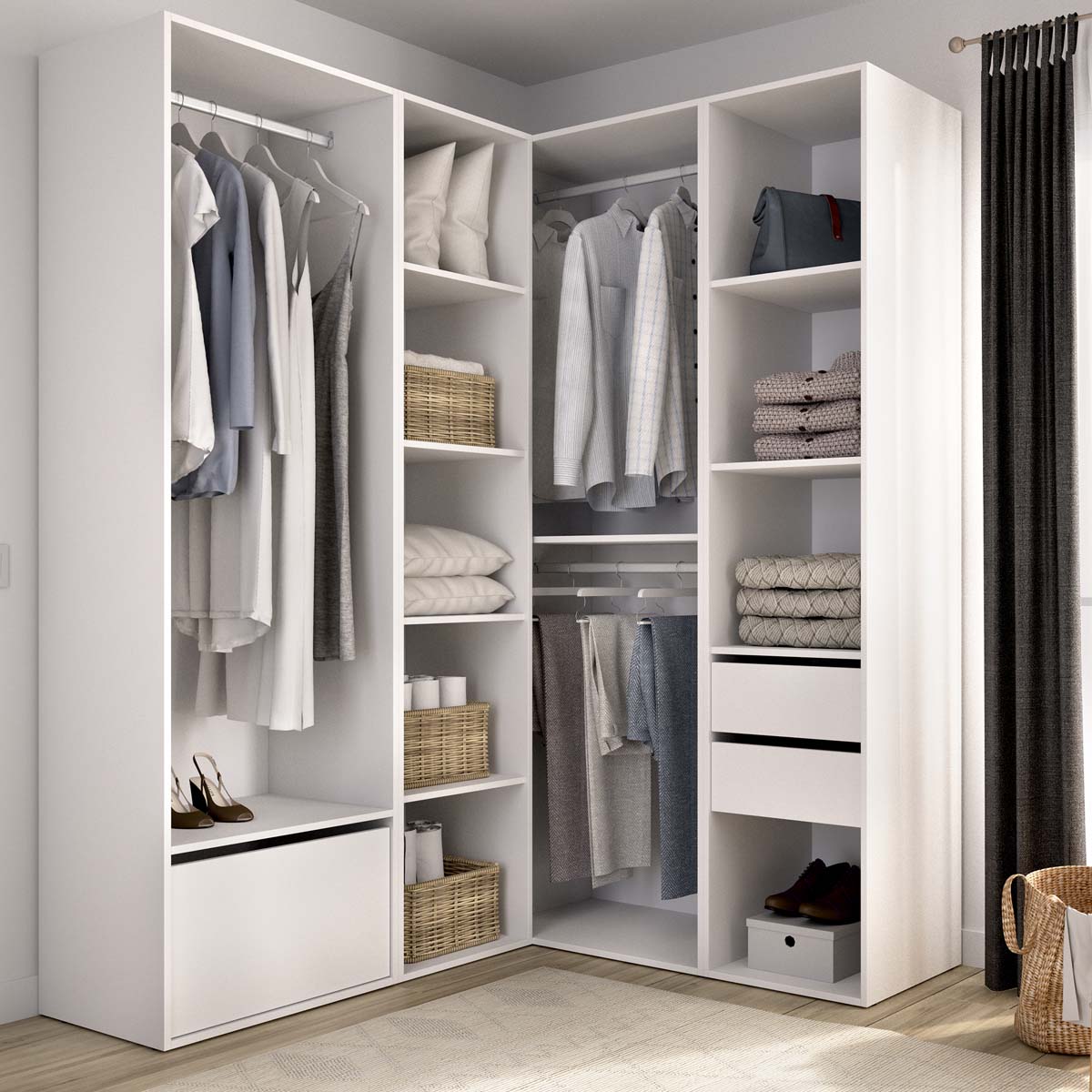 Módulo vestidor rinconero Suit