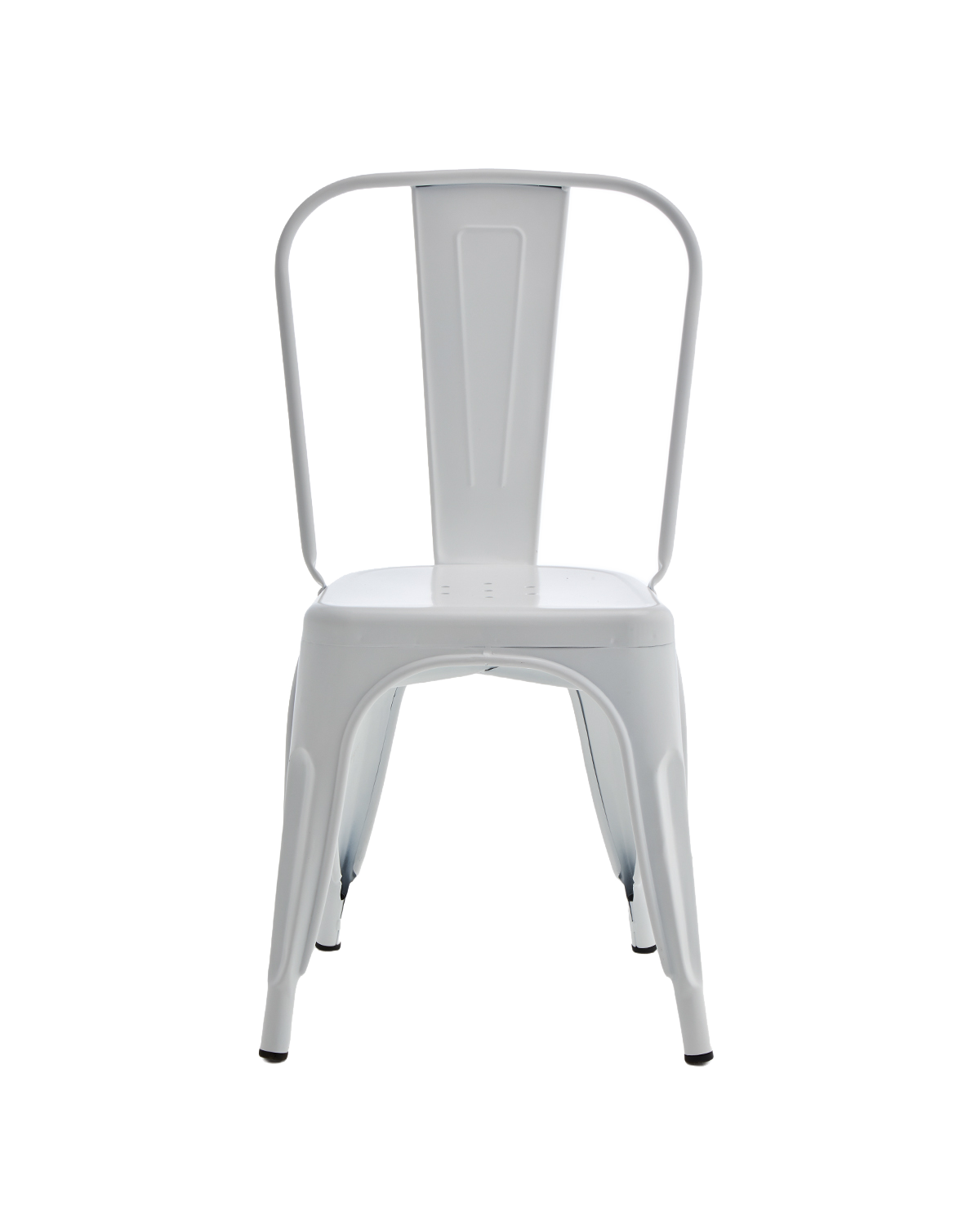Set de 4 sillas en acero Lessie